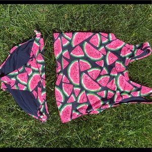Gap Girls watermelon tankini